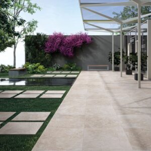 Outdoor White Travertine