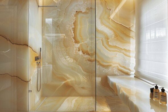 Honey Onyx Shower