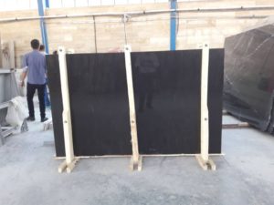 black marble natural stone